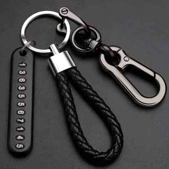 Number Plate Key Ring
